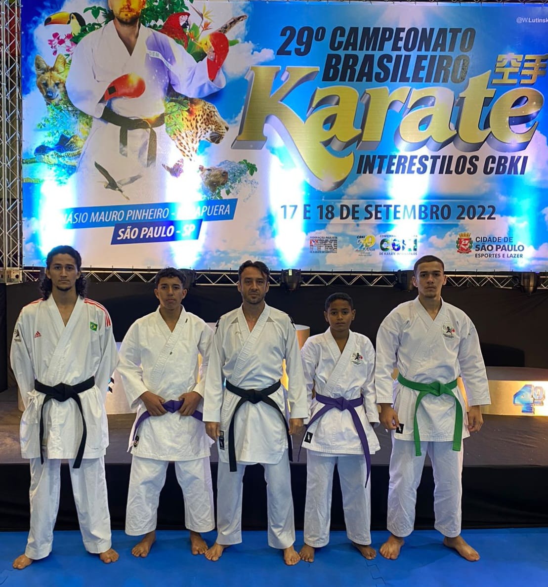 Associação 'Budô' de Karatê de Cerejeiras conquista 4 títulos no Campeonato Brasileiro de Karatê