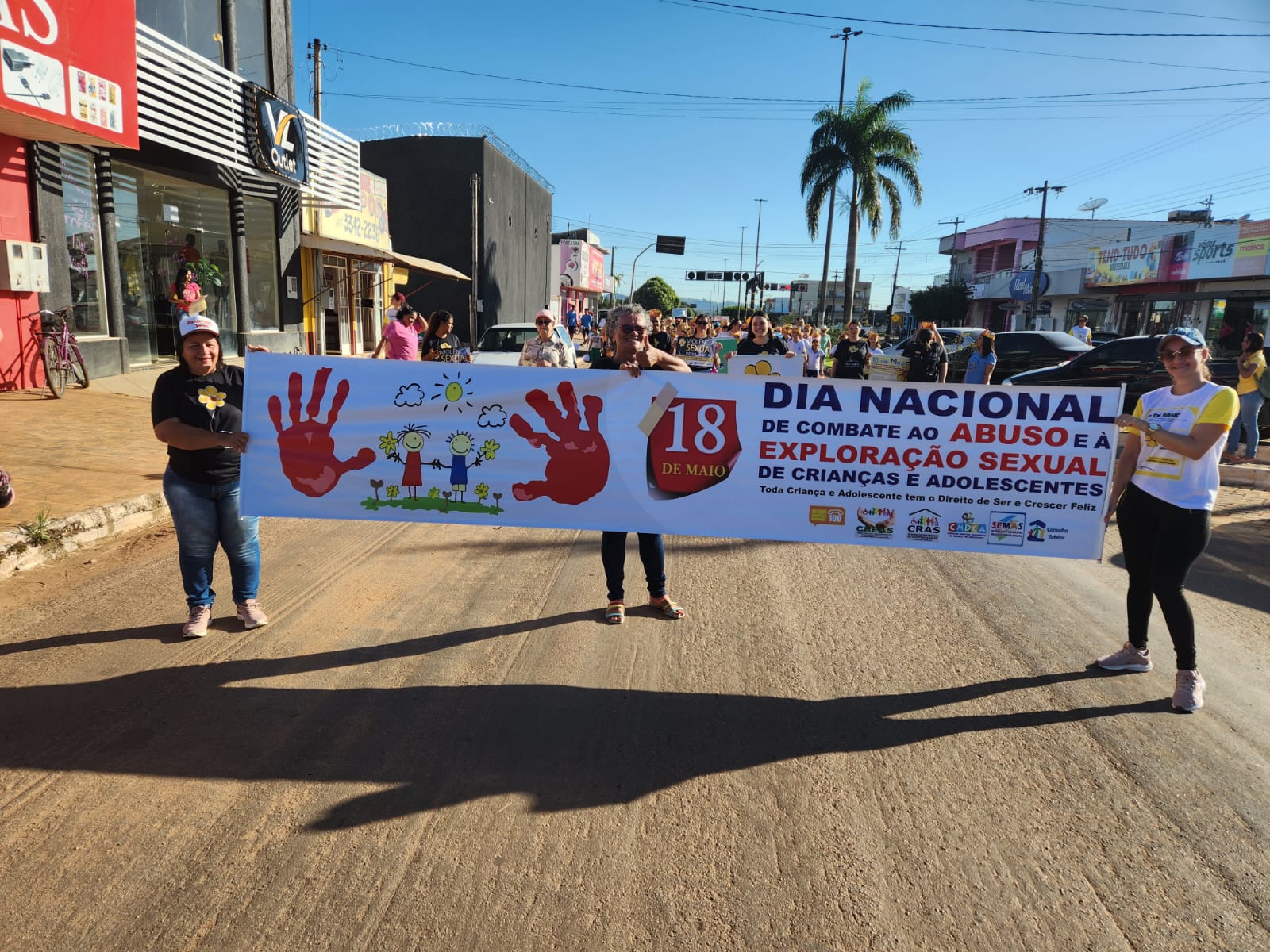 Caminhada Faça Bonito — Proteja nossas crianças e adolescentes