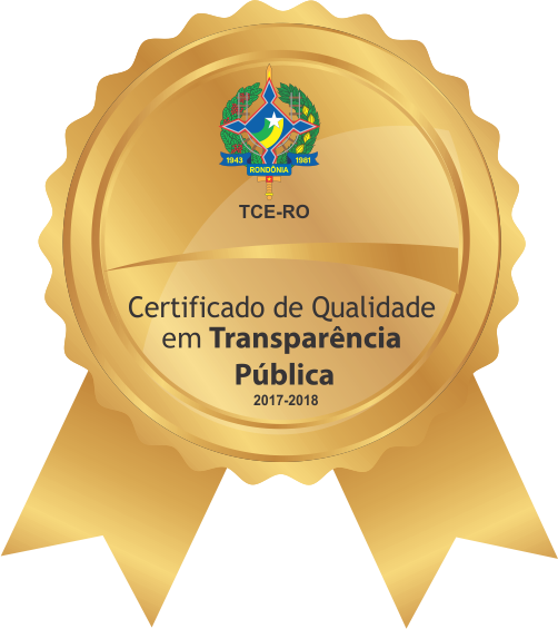 Câmara recebe Certificado de Qualidade de Transparência.