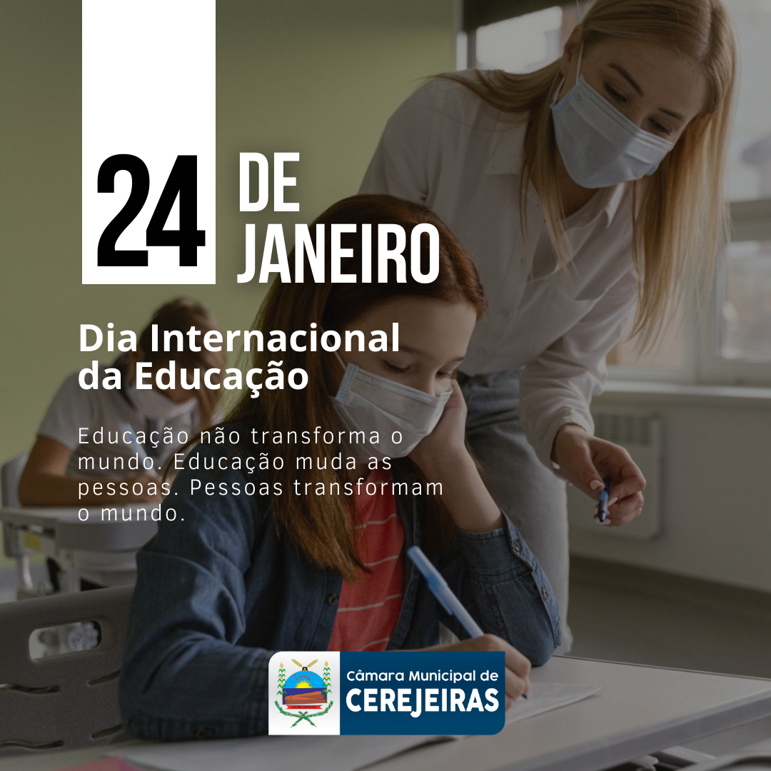 Dia Internacional da Educação - 24/01