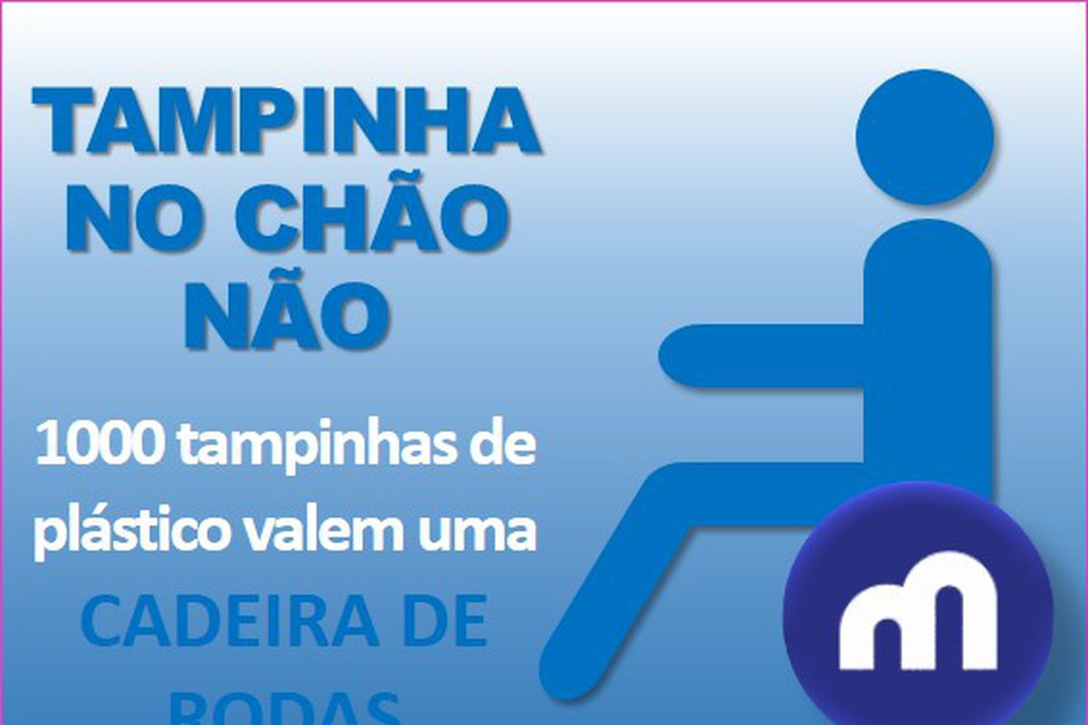 Campanha Tampinha no Chão Não