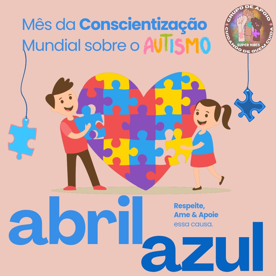 Mês da conscientização sobre o autismo