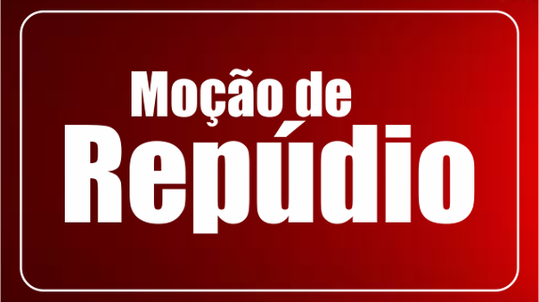 Moção de Repúdio