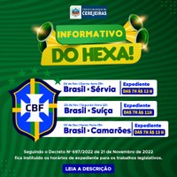 O ano do Hexa chegou — veja os expedientes durante os jogos da Seleção Brasileira