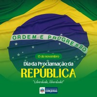 Proclamação da República!